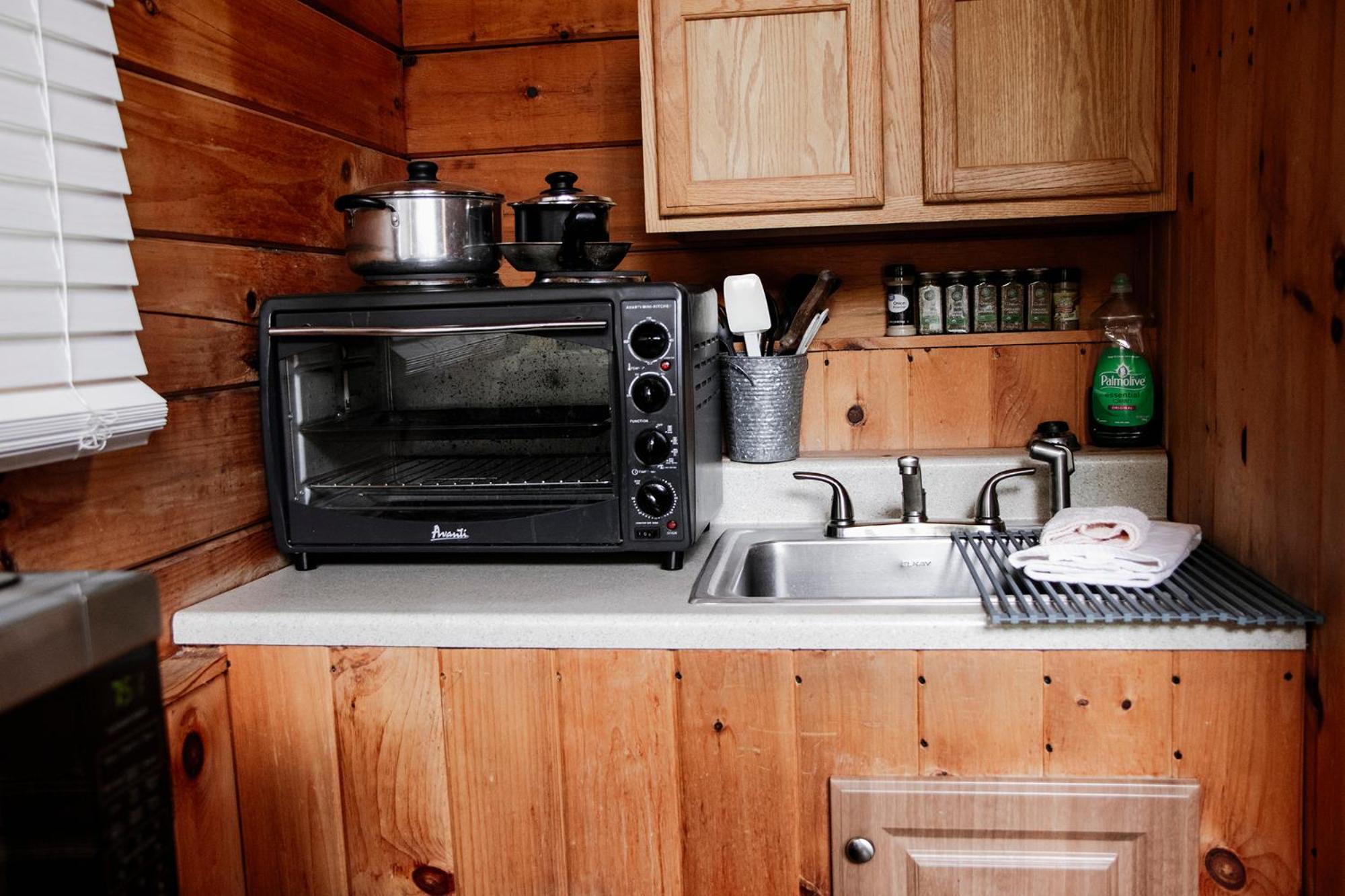 Kozy Haven Log Cabin Rentals Columbia Eksteriør bilde