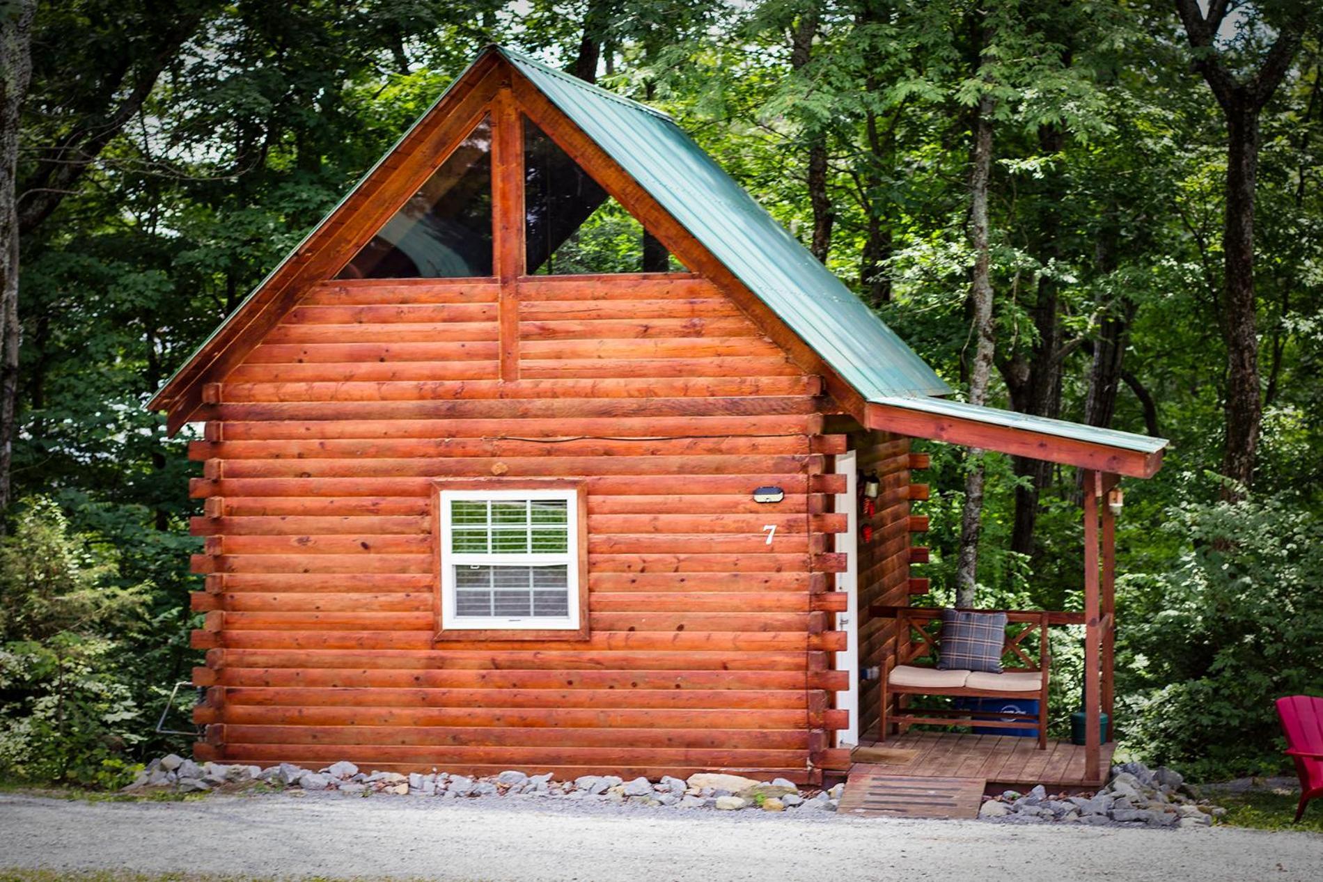 Kozy Haven Log Cabin Rentals Columbia Eksteriør bilde