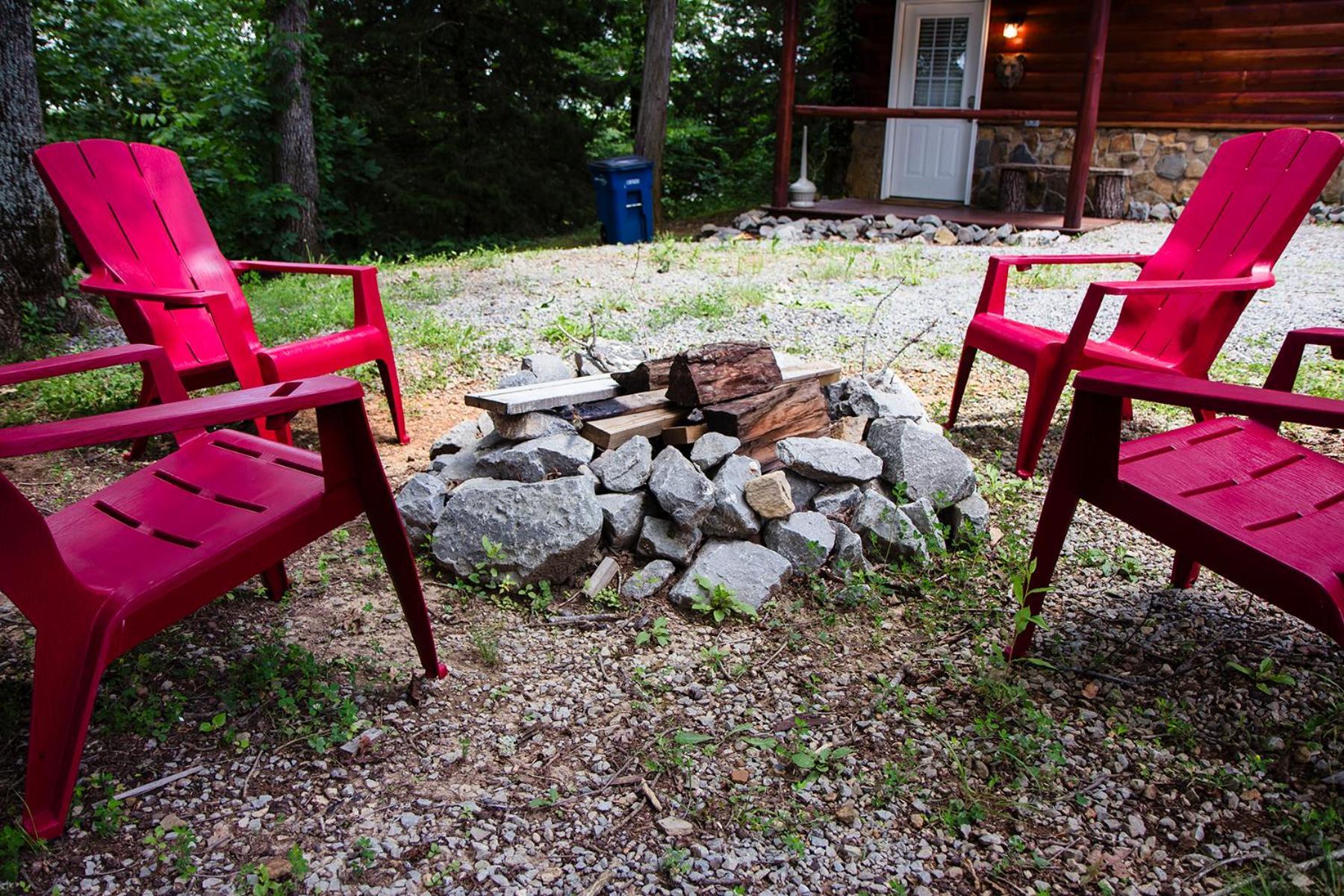 Kozy Haven Log Cabin Rentals Columbia Eksteriør bilde