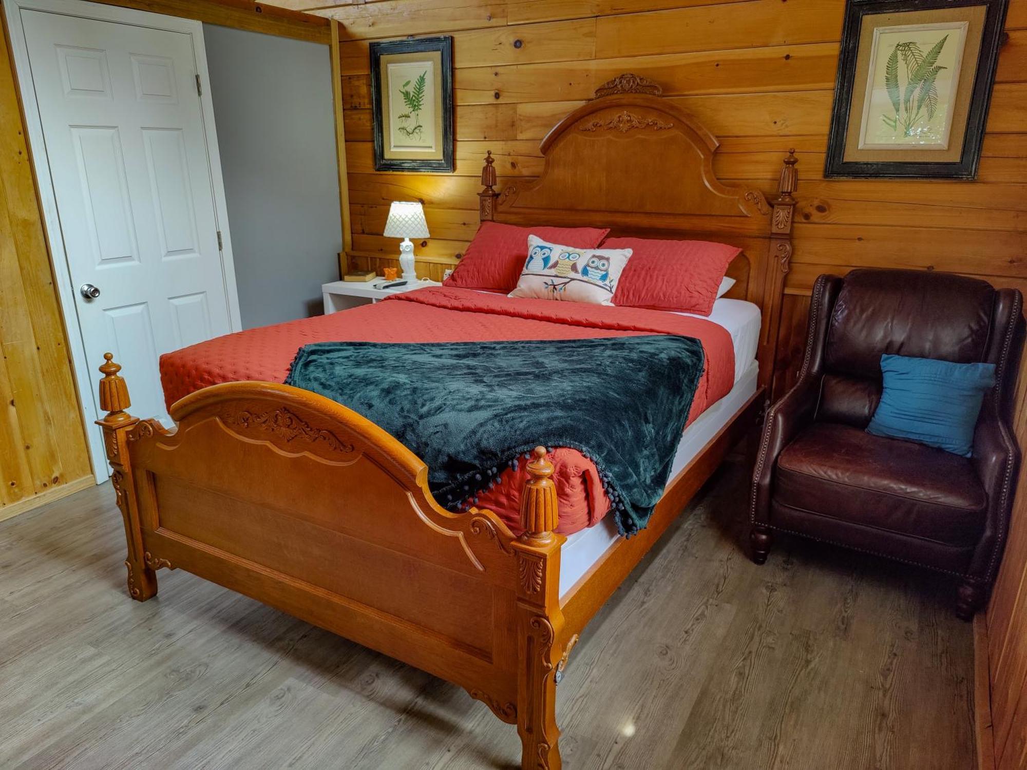 Kozy Haven Log Cabin Rentals Columbia Eksteriør bilde