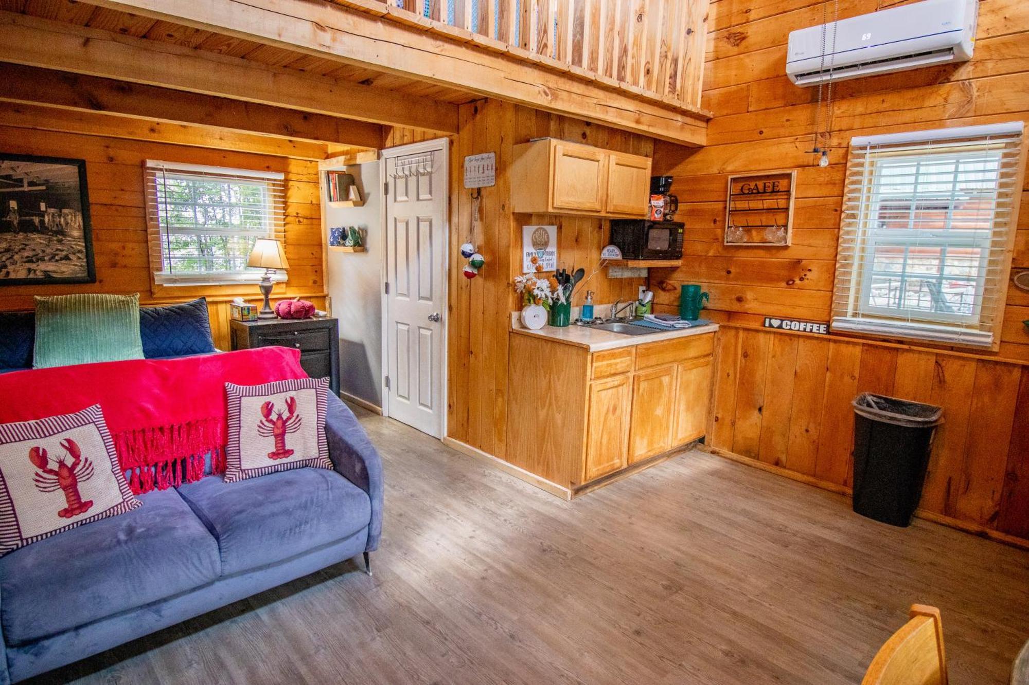 Kozy Haven Log Cabin Rentals Columbia Eksteriør bilde